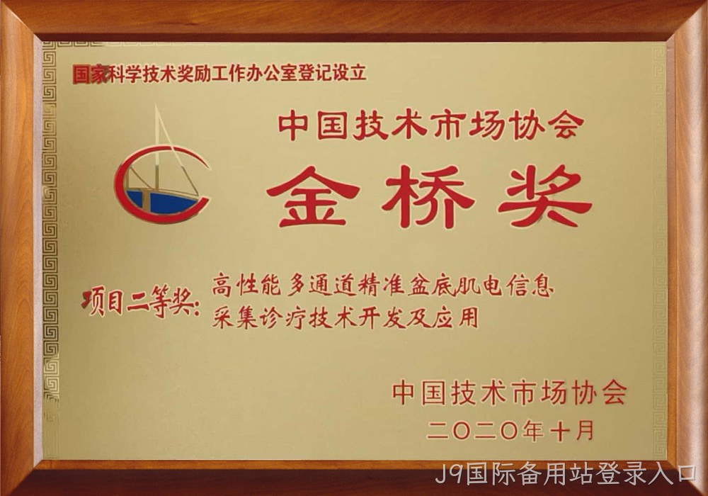 金桥奖铜牌